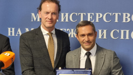 Красимир Инински (вдясно)