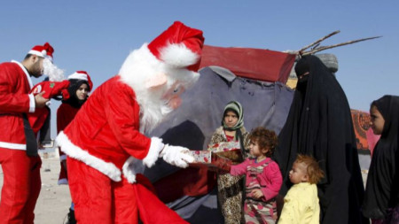 Дядо Коледа в Ирак