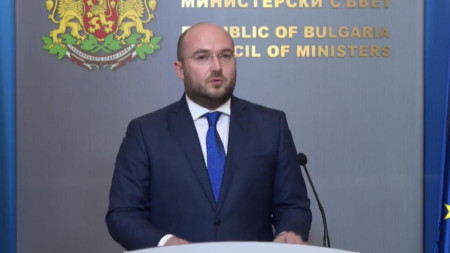 Министърът на правосъдието Георги Георгиев.