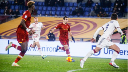Рома спечели с 1:0 срещу Каляри