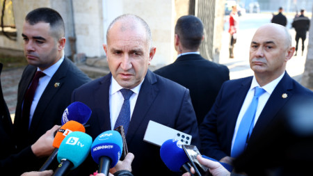 Президентът Румен Радев