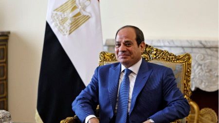 Египетският президент Абдел Фатах ал Сиси.