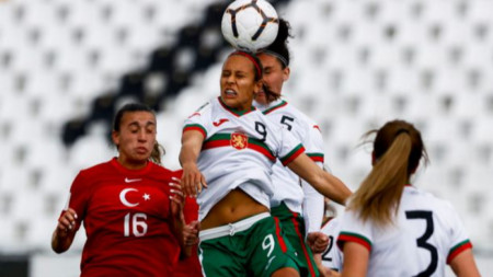 Женският ни национален отбор загуби с 0:2 от Турция