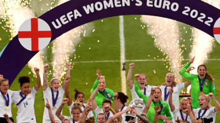 Англия спечели финала на европейското първенство за жени