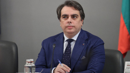 Финансовият министър Асен Василев в МС.