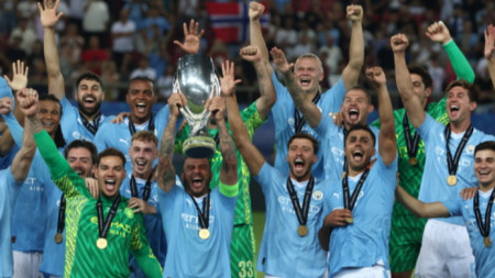 Манчестър Сити спечели Суперкупата на Европа