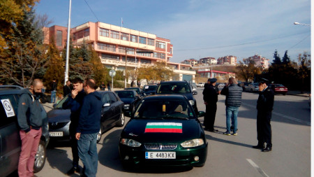 Шофьорите се заканиха да пренесат протеста си в София