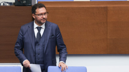 Министърът на вътрешните работи Даниел Митов в НС - 12 септември 2025 г.