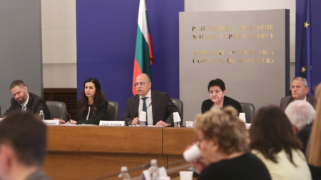 Националният съвет за тристранно сътрудничество, провежда заседание в сградата на Министерски съвет, 30 май 2023 г.