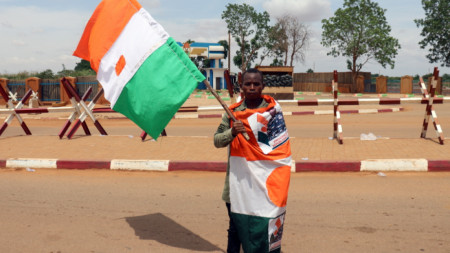 Поддръжник на военната хунта в Нигер 