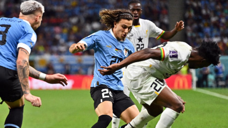 Уругвай победи Гана, но отпадна от световното първенство