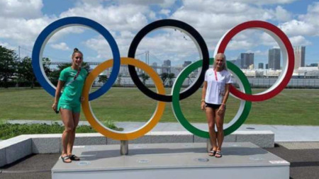 Стефани (вляво) и Габриела Стоеви за втори път участват на олимпийски игри.