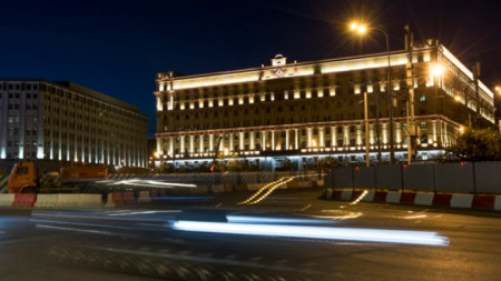 Сградата на Федералната служба за сигурност в Русия.