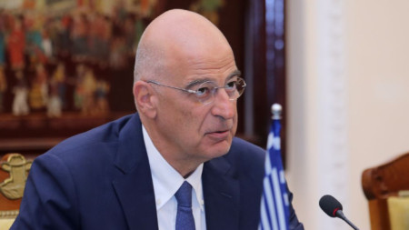 Външният министър на Гърция Никос Дендиас