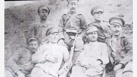 Анхиалци на фронта по време на Първата световна война

