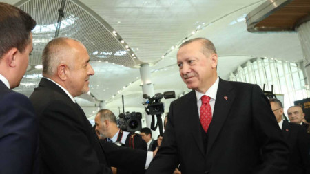 Българският премиер Бойко Борисов беше гост на тържественото откриване на летище Истанбул