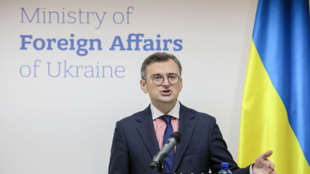 Министърът на външните работи на Украйна Дмитро Кулеба