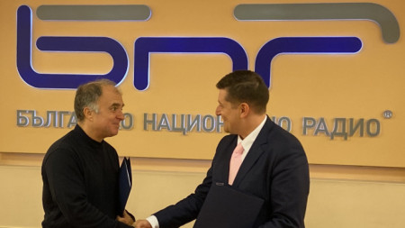 Найден Тодоров (в ляво) и Милен Митев 