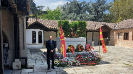 La Embajada de Bulgaria en Skopie conmemora el aniversario de la muerte de Gotse Delchev