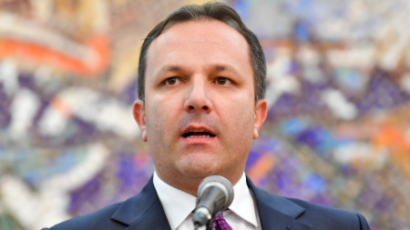 Ministrul macedonean de interne Oliver Spasovski