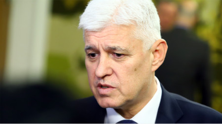 Verteidigungsminister Dimitar Stojanow