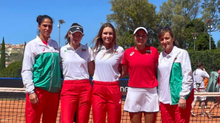Националният отбор на България по тенис за жени