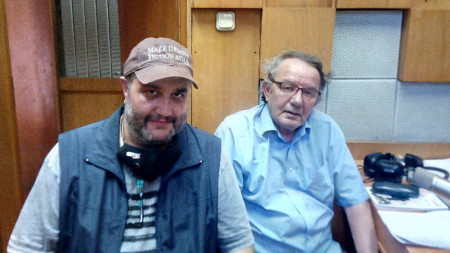 Петър Краевски и Владимир Янев в Радио Пловдив