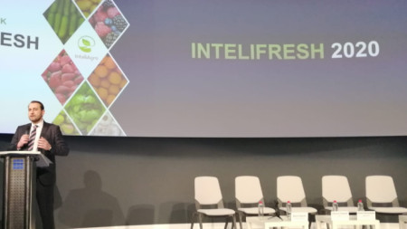 Кадър от официалното откриване на третото издание на Международната конференция „ИнтелиФреш 2020“ през януари.