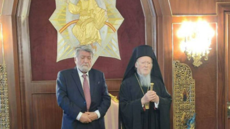 Patriarku Ekumenik Bartolomeu I dhe Vezhdi Rashidov