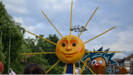 The carnival in Gabrovo in 2019