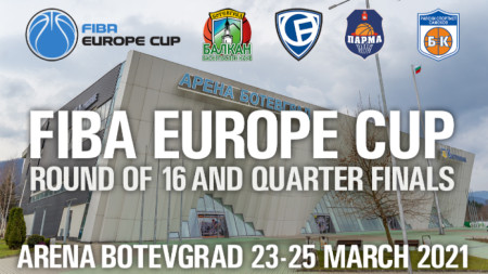 Всички участници в турнира за Купата на ФИБА Европа в