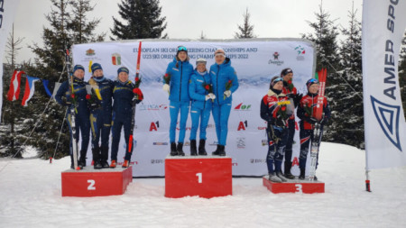 Русия доминира на европейското по ски ориентиране