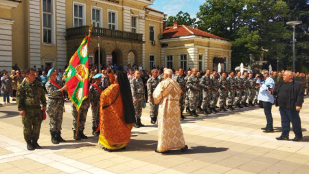 Честването на празника на българската армия в Ямбол.