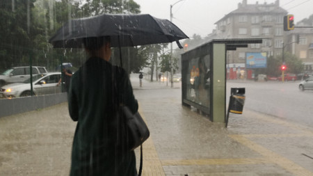 София проливен дъжд