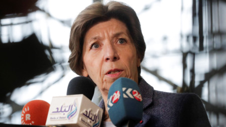 Френската министърка на външните работи Катрин Колона