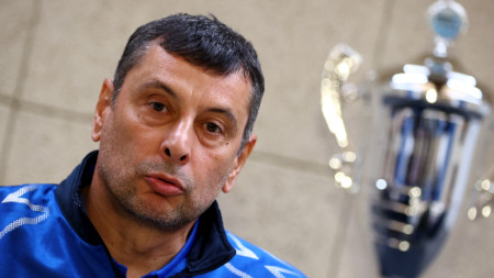 Николай Желязков - старши-треньор на ВК Левски.