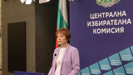 Deputy Chair of the CEC Rositsa Mateva