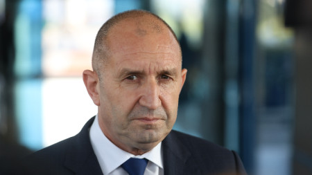 Президентът Румен Радев.