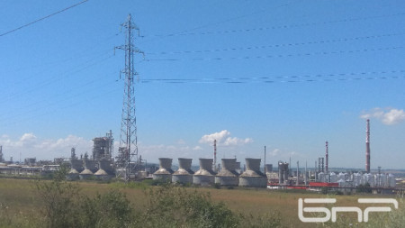 La refinería de crudo LUKOIL Neftohim Burgás