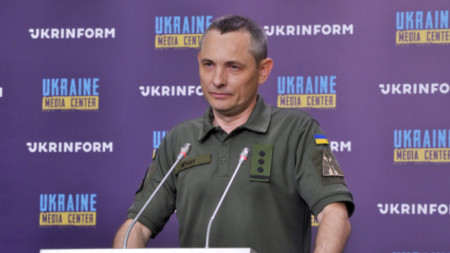 Юрий Игнат, gоворител на командването на Военновъздушните сили на Украйна