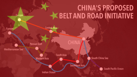 Китайската инициатива Един пояс един път накара десетки държави с