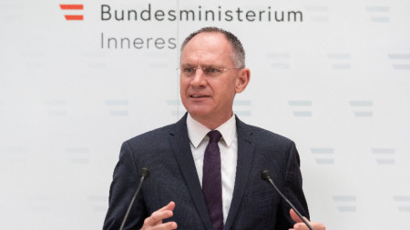 Министр внутренних дел Австрии Герхард Карнер.