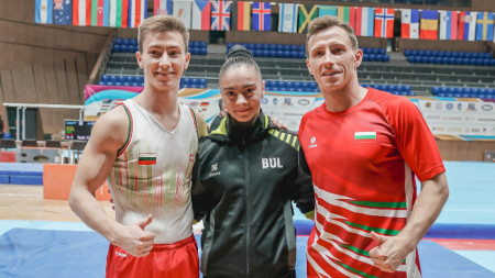 Кевин Пенев,  Валентина Георгиева и Еди Пенев