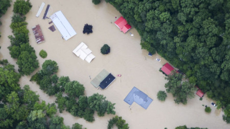 Последици от наводненията в източната част на щата Кентъки