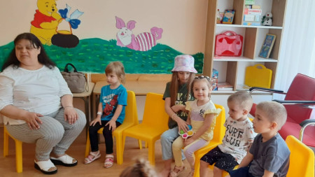 Първият дневен център в Пловдив за украински деца бежанци отвори
