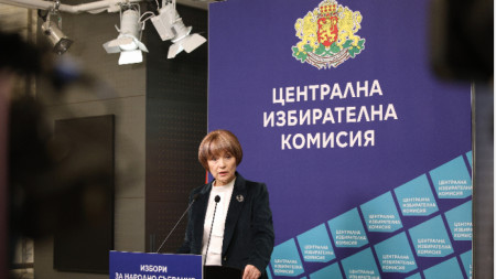 Rositsa Mateva, CEC spokesperson