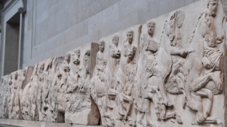 Части от Партенона, намиращи се в Британския музей