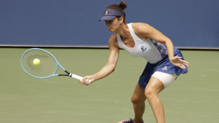 Цветана Пиронкова напусна US Open още в първи кръг след