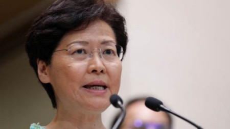 Главният администратор на Хонконг Кари Лам обяви в сряда че