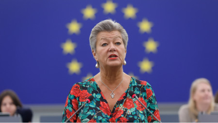 European Commissioner for Home Affairs Ylva Johansson